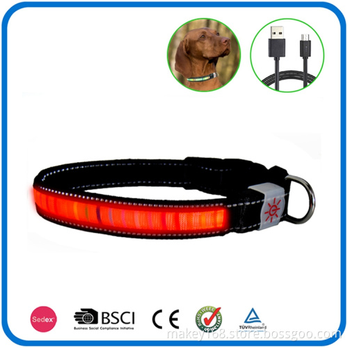 Led Luminous Flashing Christmas Light Dog Collar